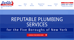 Desktop Screenshot of parksetplumbing.com