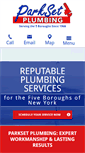 Mobile Screenshot of parksetplumbing.com